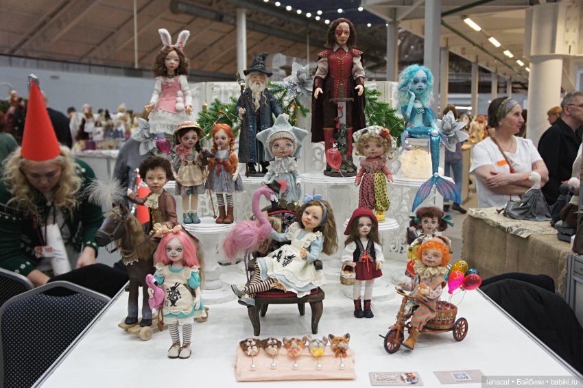 Новогодний бал кукол на Тишинке. Часть1