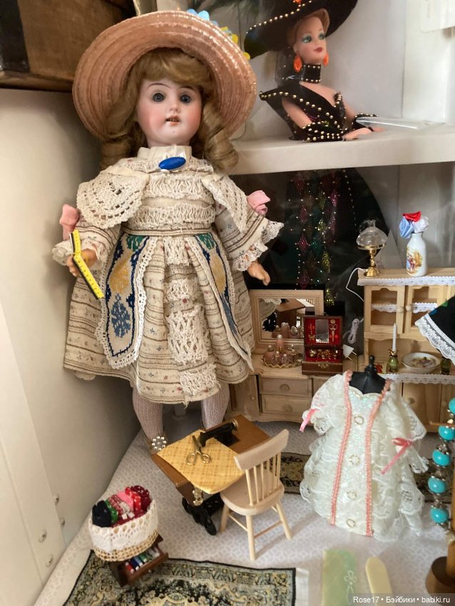 Еще немного антикварок из моей домашней коллекции кукол