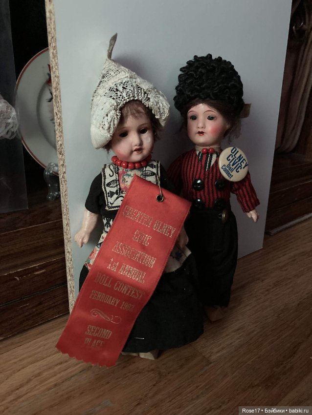 Еще немного антикварок из моей домашней коллекции кукол