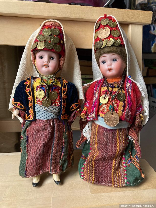 Еще немного антикварок из моей домашней коллекции кукол