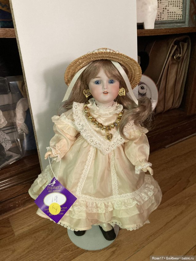 Еще немного антикварок из моей домашней коллекции кукол