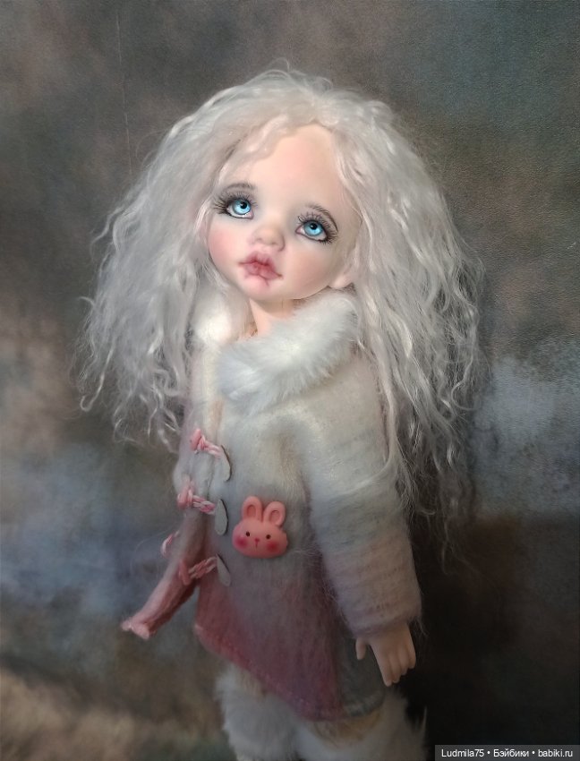 Дочь холодных ветров — Лепка авторских кукол: полимерная глина (фото 9)
