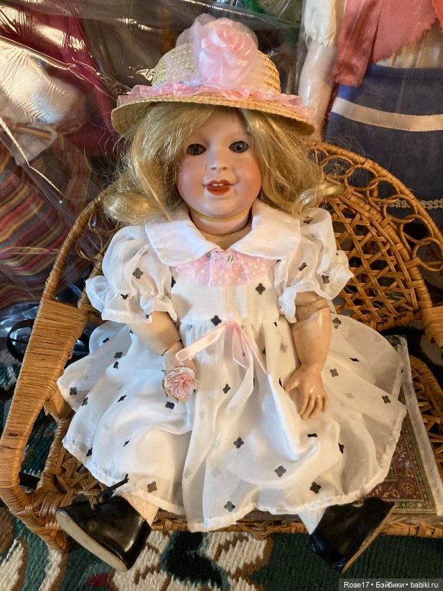 Еще немного антикварок из моей домашней коллекции кукол