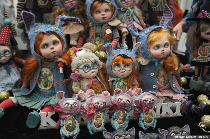 Новогодний бал кукол на Тишинке. Часть1