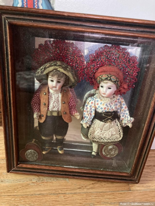 Еще немного антикварок из моей домашней коллекции кукол