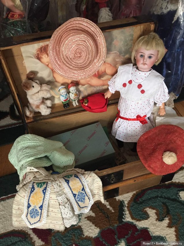 Еще немного антикварок из моей домашней коллекции кукол (фото 6)