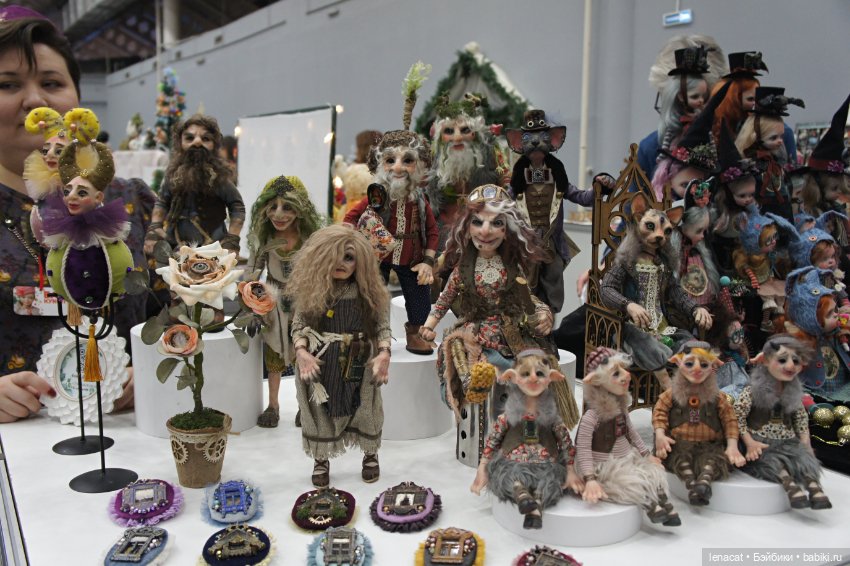 Новогодний бал кукол на Тишинке. Часть1