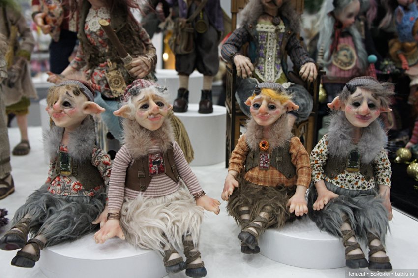 Новогодний бал кукол на Тишинке. Часть1