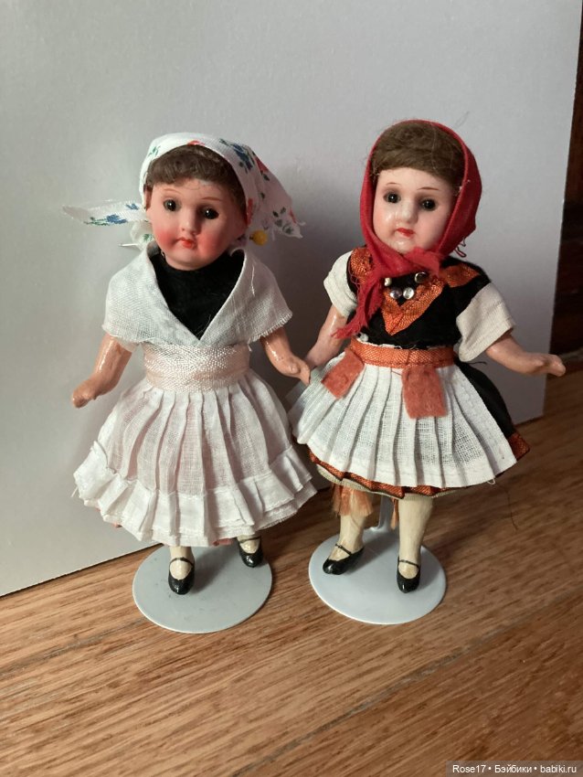 Еще немного антикварок из моей домашней коллекции кукол