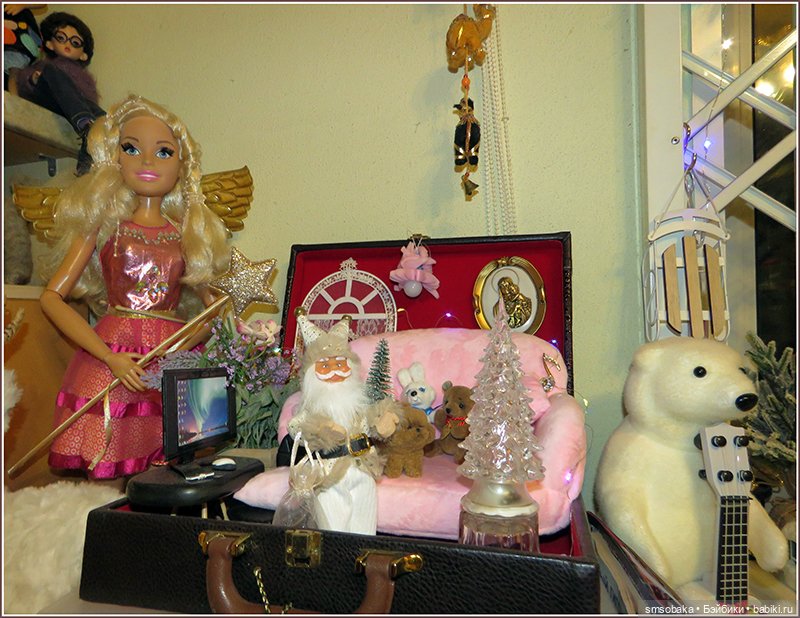 С Новым Годом 2026 — Новый год и Рождество: праздничные фото кукол (фото 9)