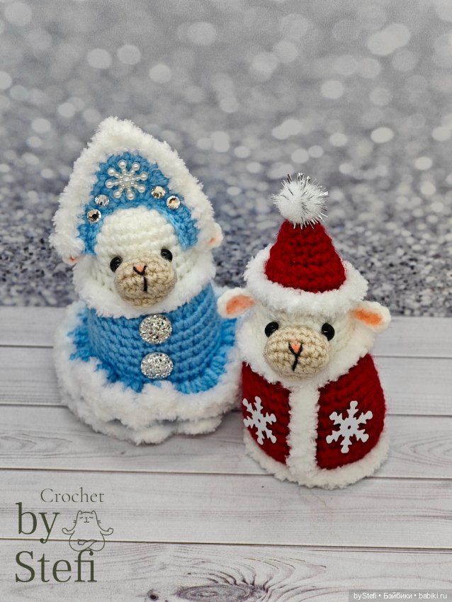 Овечка в костюме Снегурочки (фото 7)