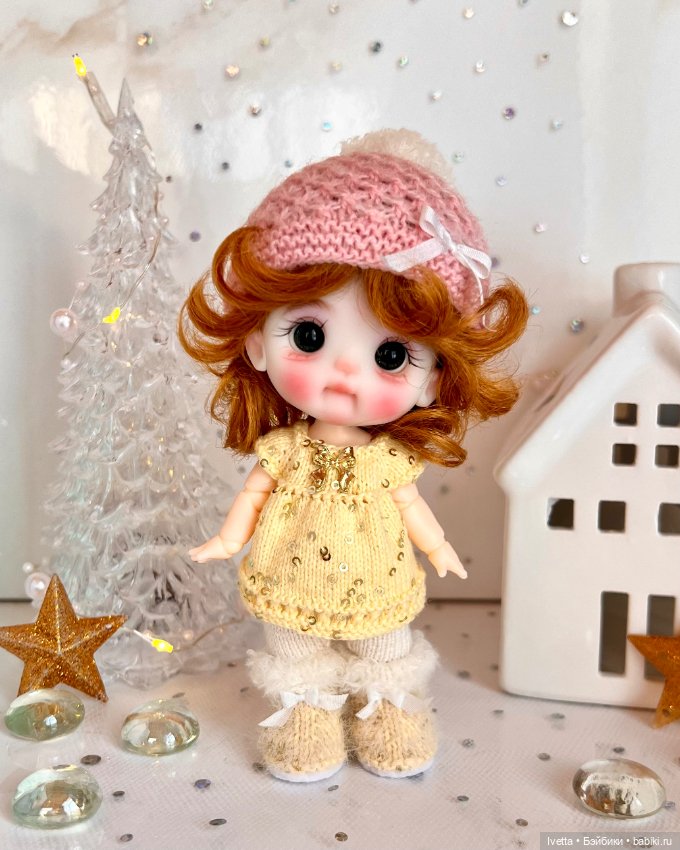 С Новым годом ⭐️🎄✨ — Куклы и тела Obitsu 11 (Ob11): гибриды (фото 3)