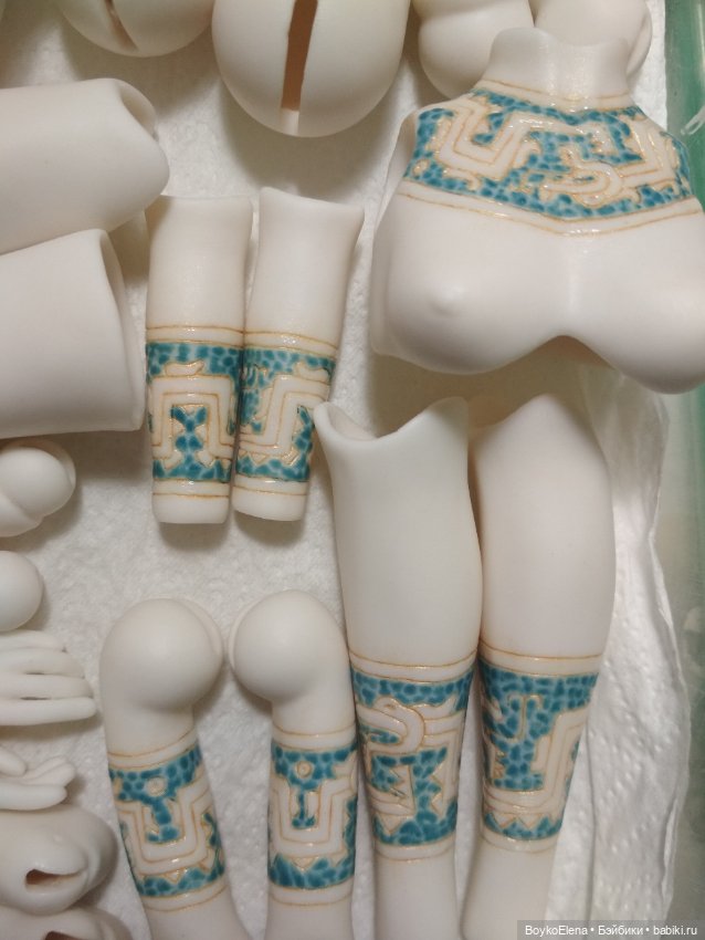Чимальман — Авторские шарнирные куклы своими руками: лепка (фото 8)
