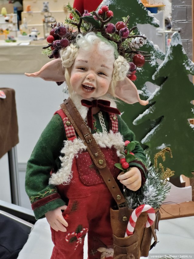 Кукольные лица крупным планом -2. Новогодний бал кукол на Тишинке - 2026