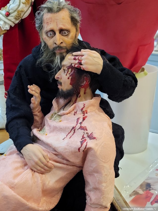 Кукольные лица крупным планом -2. Новогодний бал кукол на Тишинке - 2026 (фото 4)