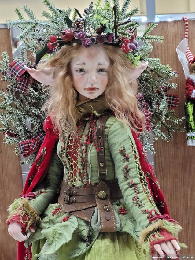 Кукольные лица крупным планом -2. Новогодний бал кукол на Тишинке - 2026 (фото 10)