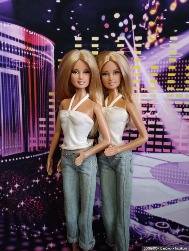 Любимые близняшки — Куклы Barbie (Барби): Looks