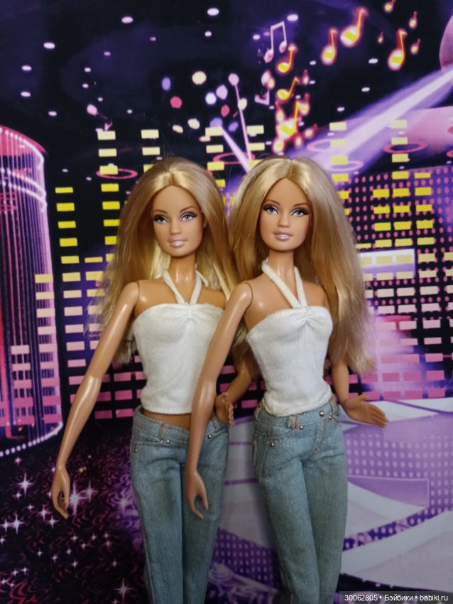 Любимые близняшки — Куклы Barbie (Барби): Looks