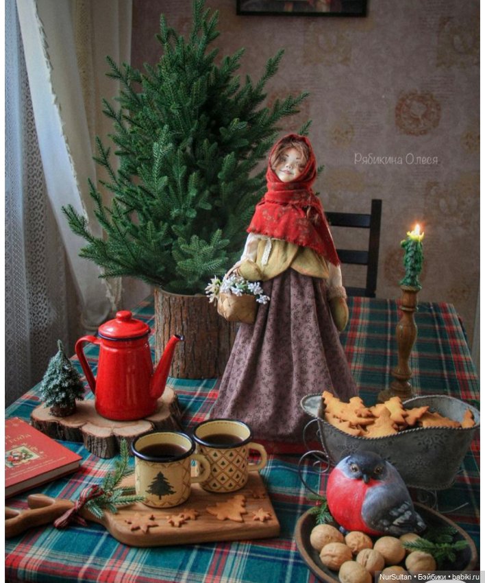 Рождество эстетика — Новый год и Рождество: праздничные фото кукол (фото 6)