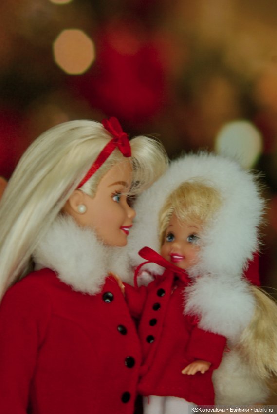 Рождественский сочельник и Barbie Holiday sisters 1999 (фото 7)
