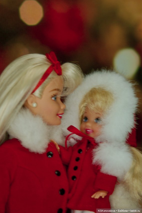 Рождественский сочельник и Barbie Holiday sisters 1999 (фото 10)