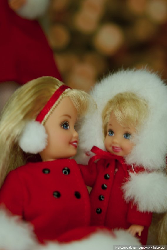 Рождественский сочельник и Barbie Holiday sisters 1999