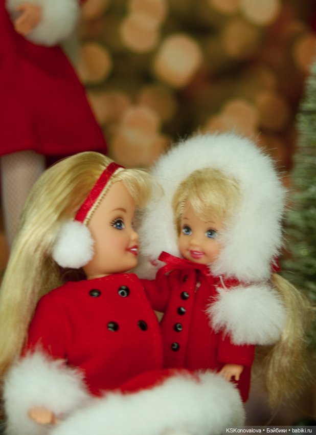 Рождественский сочельник и Barbie Holiday sisters 1999