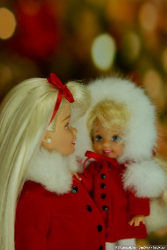 Рождественский сочельник и Barbie Holiday sisters 1999 (фото 6)