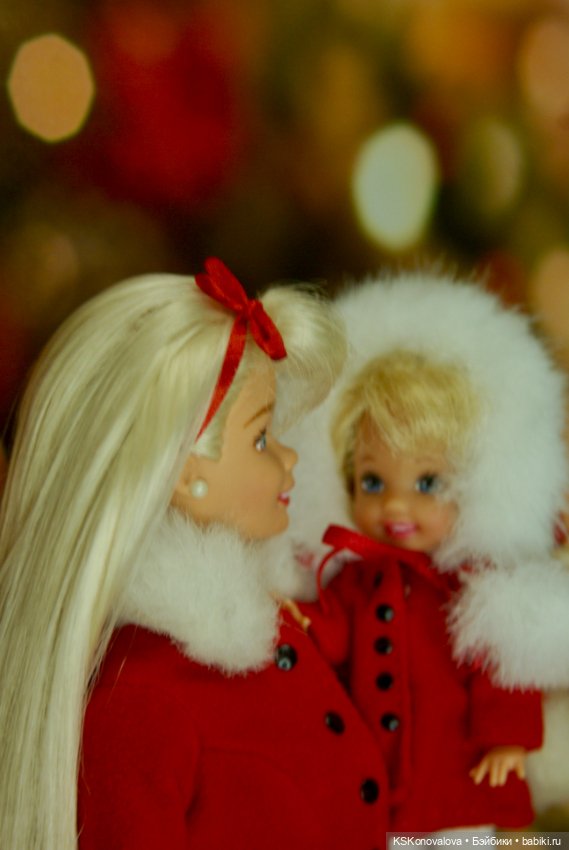 Рождественский сочельник и Barbie Holiday sisters 1999 (фото 9)