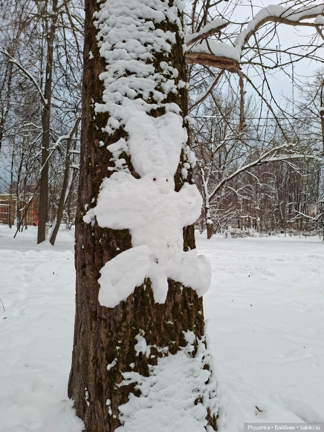 После снегопада — Игрушки Labubu (Лабубу) и The Monsters: Pop Mart