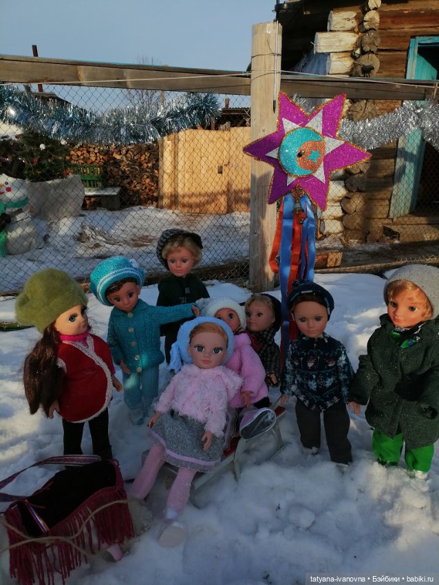 Мы встречаем Рождество — Российские куклы Весна
