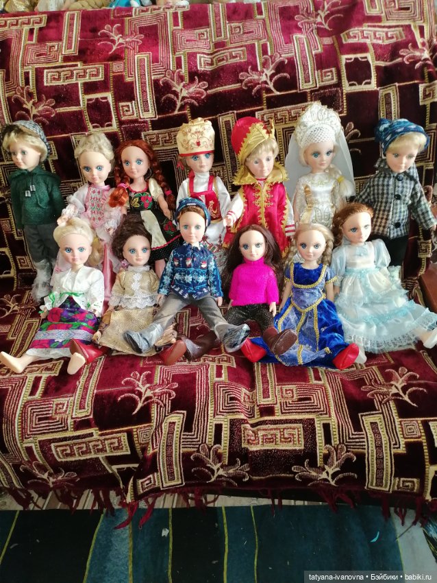 Мы встречаем Рождество — Российские куклы Весна