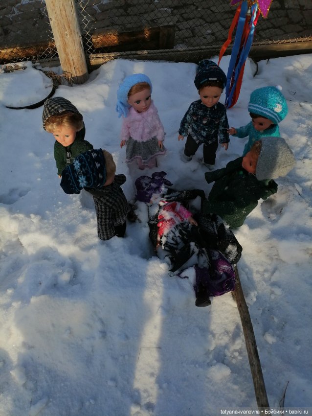 Мы встречаем Рождество — Российские куклы Весна (фото 8)