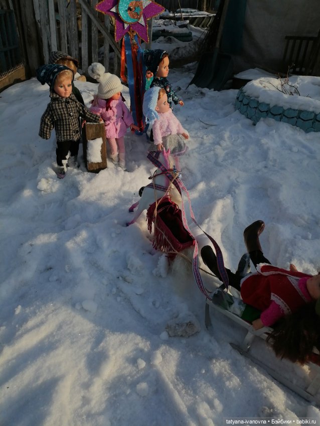 Мы встречаем Рождество — Российские куклы Весна (фото 10)