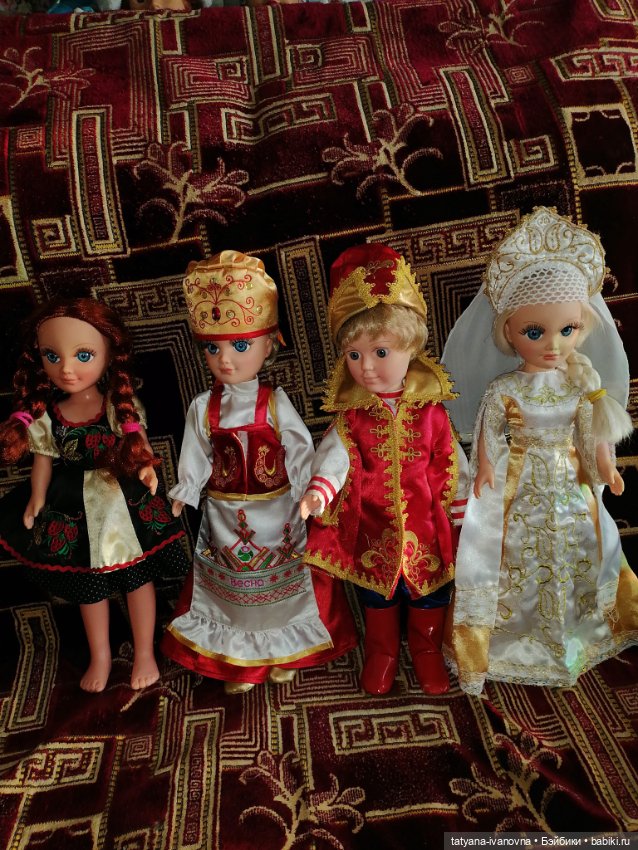 Мы встречаем Рождество — Российские куклы Весна