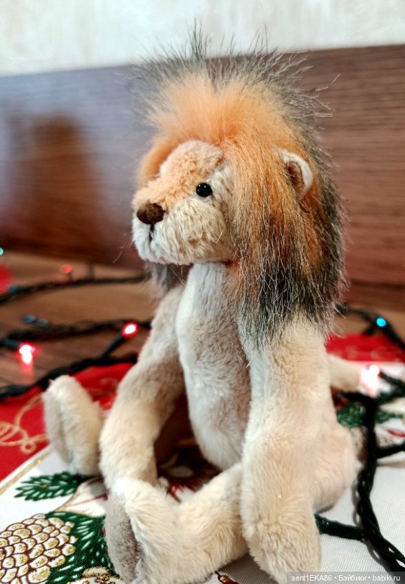 Левка — Текстильные игрушки и примитивы: кофейные (фото 3)