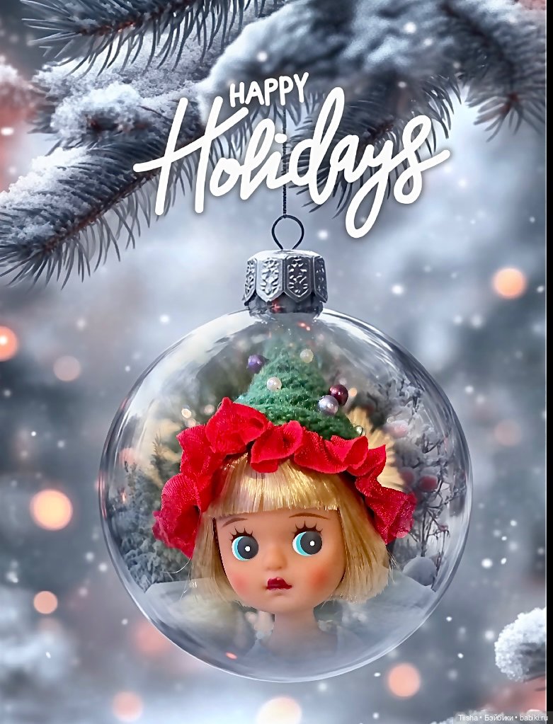 Новогодний фото микс — Азиатские виниловые куклы (разное): Китай (фото 2)