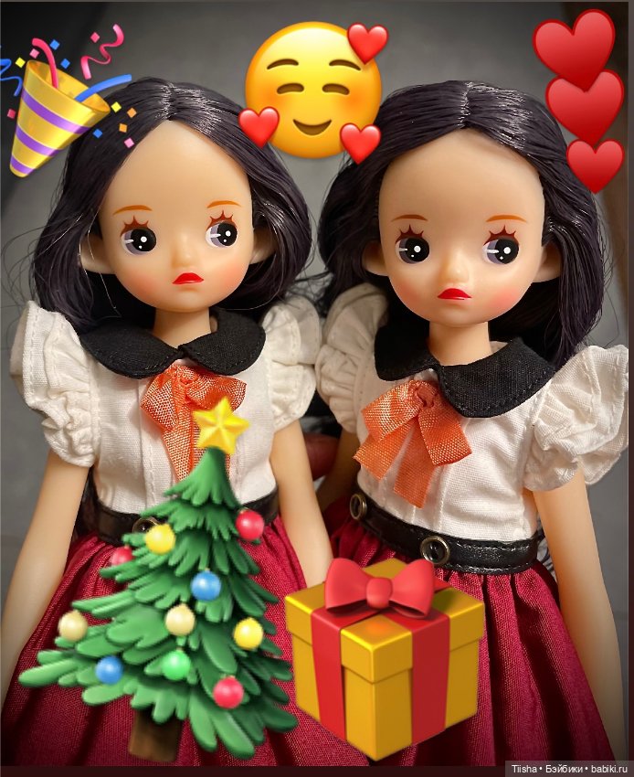 Новогодний фото микс — Азиатские виниловые куклы (разное): Китай (фото 5)