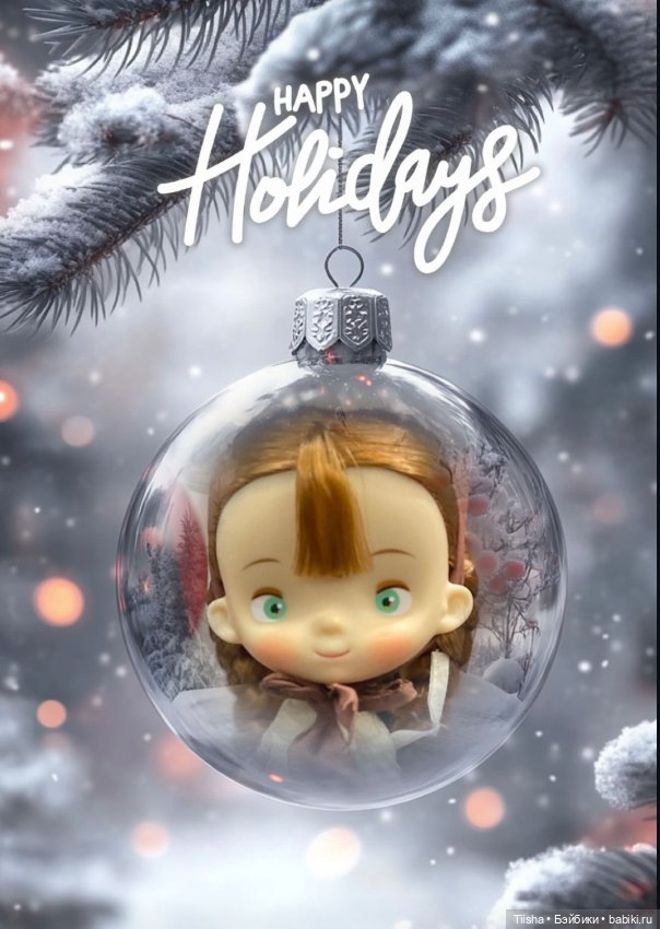 Новогодний фото микс — Азиатские виниловые куклы (разное): Китай