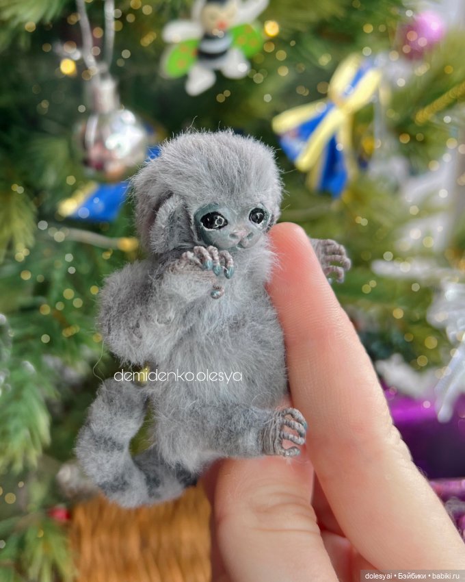 Миниатюрная обезьянка игрунка Морти ✨ (фото 4)