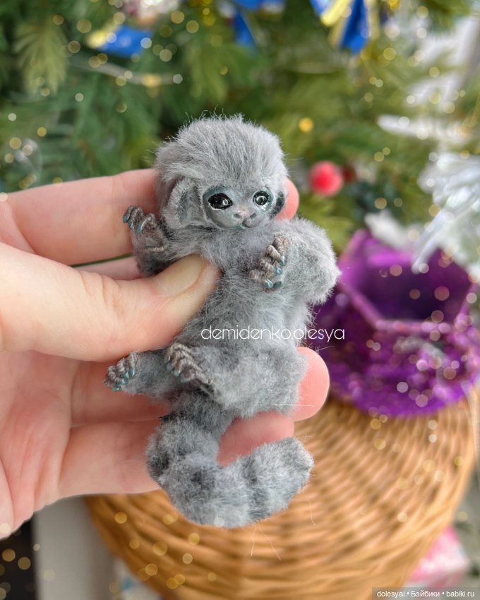 Миниатюрная обезьянка игрунка Морти ✨ (фото 5)