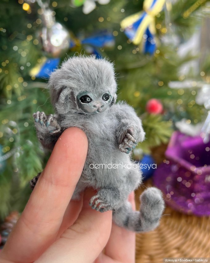 Миниатюрная обезьянка игрунка Морти ✨ (фото 3)