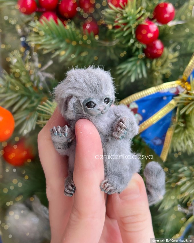 Миниатюрная обезьянка игрунка Морти ✨ (фото 2)