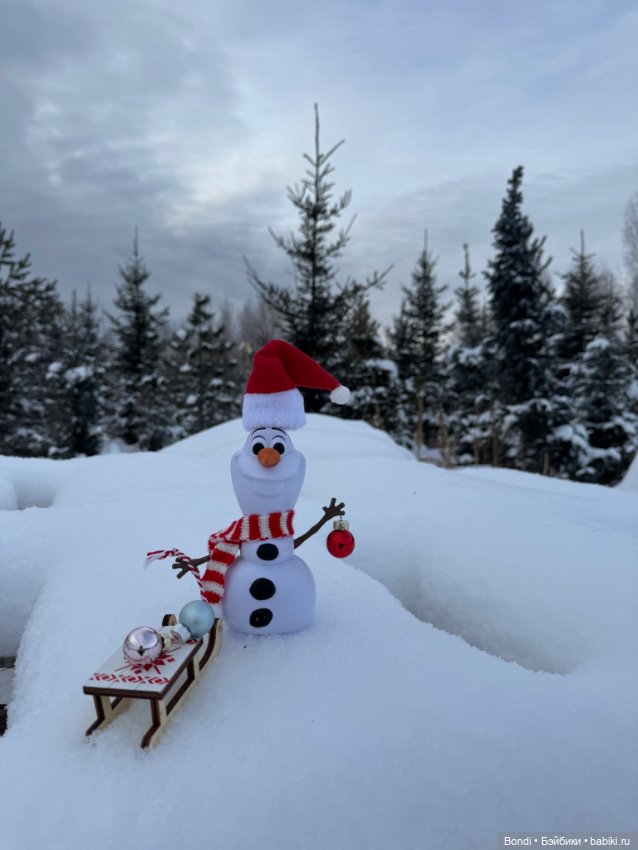 Зимняя прогулка с Олафом ☃️ (фото 4)