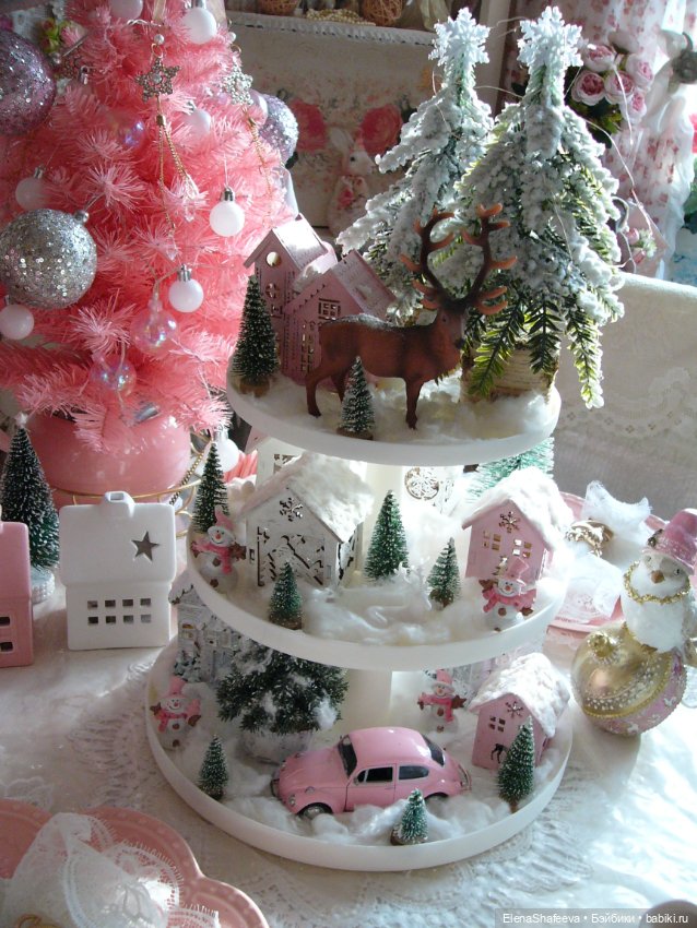 Новогодняя композиция — Новый год и Рождество: праздничные фото кукол (фото 7)