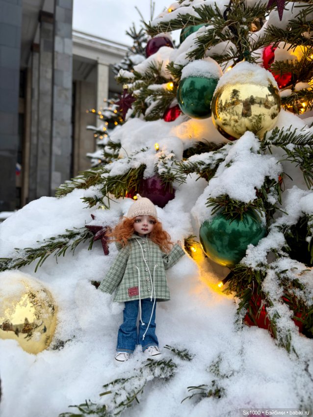 С Жу в новогодней Москве — Разные куклы BJD (БЖД): редкие бренды (фото 8)