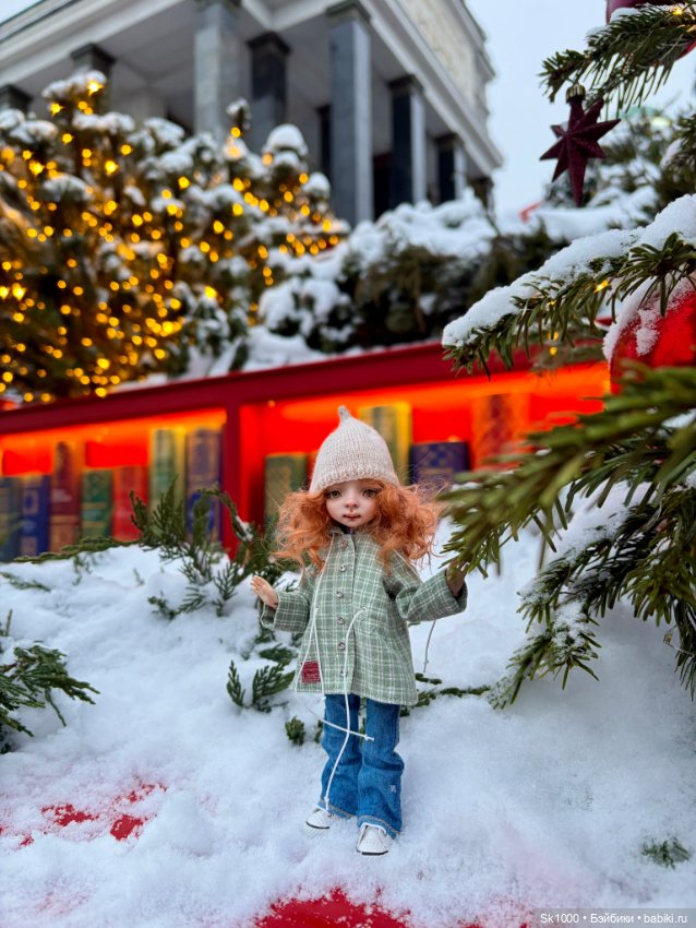 С Жу в новогодней Москве — Разные куклы BJD (БЖД): редкие бренды