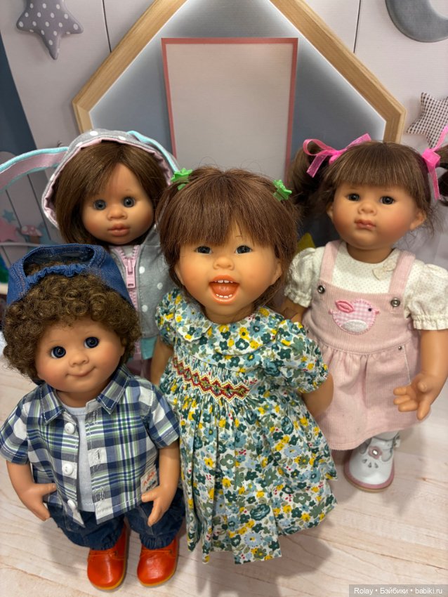 Семейство вихтелей) — Куклы Rosemarie Anna Muller (Мюллер): Вихтели (Wichtel)