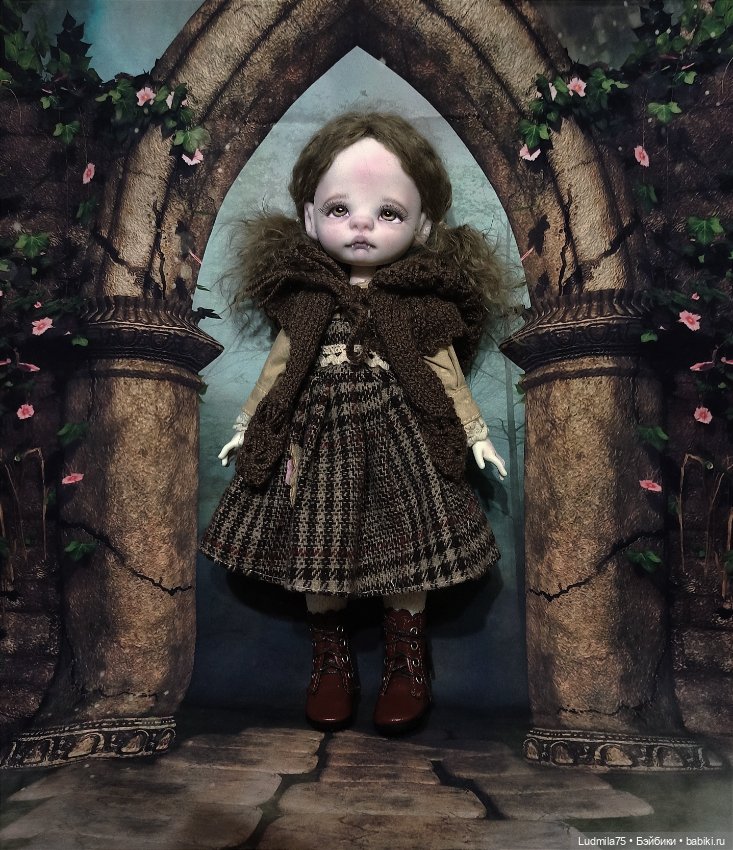 Необычная девочка — Лепка авторских кукол: полимерная глина