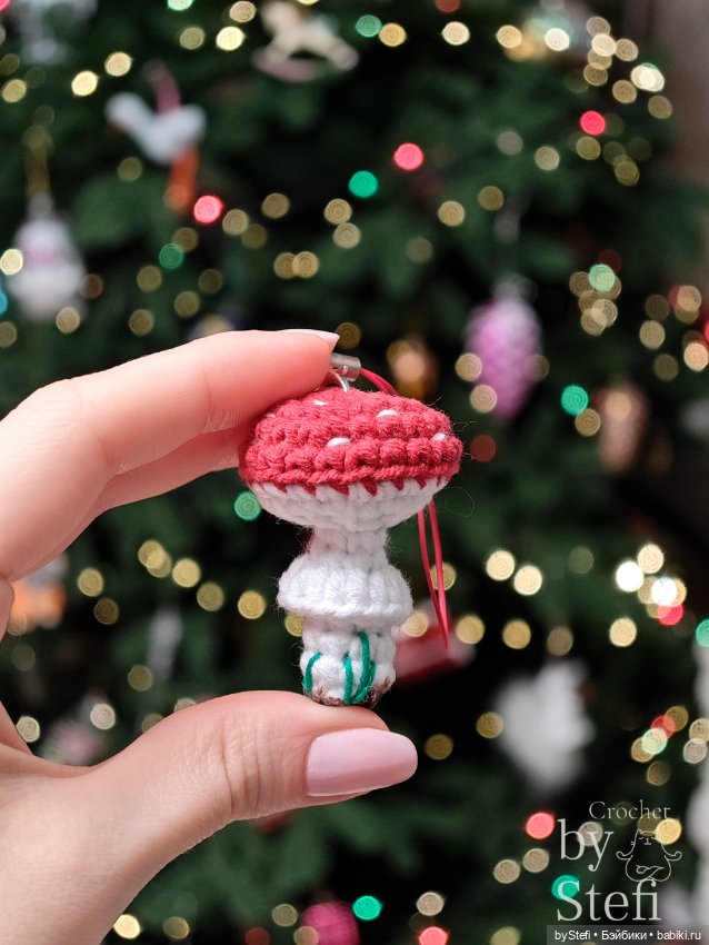 Мухоморушка — Вязаные игрушки и амигуруми: крючком (фото 2)